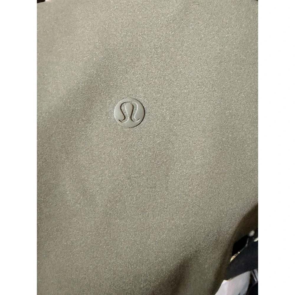 Lululemon On The Fly 7/8 Pant Luxtreme Dark Olive Green Drawstring Trousers